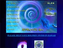 Tablet Screenshot of dolphinville.com